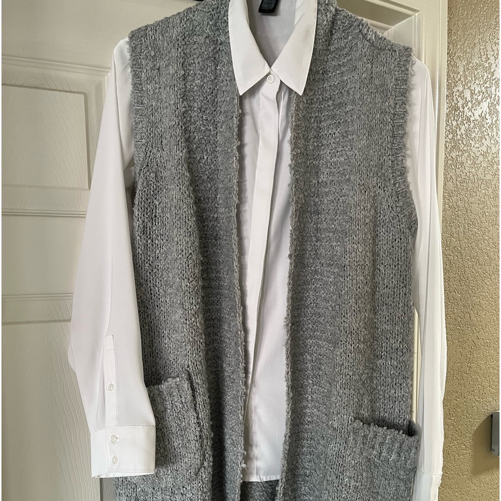 LOFT Chic Long Sweater Vest